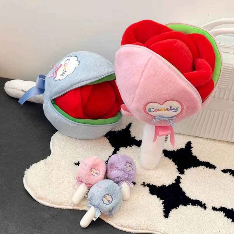 Candy Rose Flower Bouquet Plush Toy Toy Triver Candy Rose Flower Bouquet Plush Toy Toy Triver