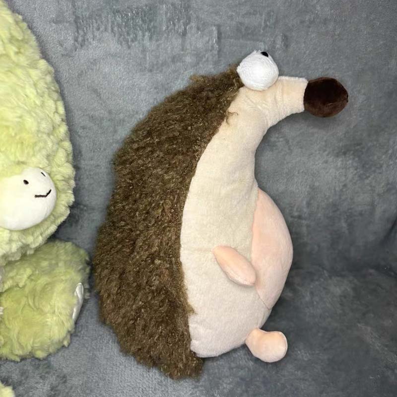 Cute Hedgehog Plush with Big Eyes