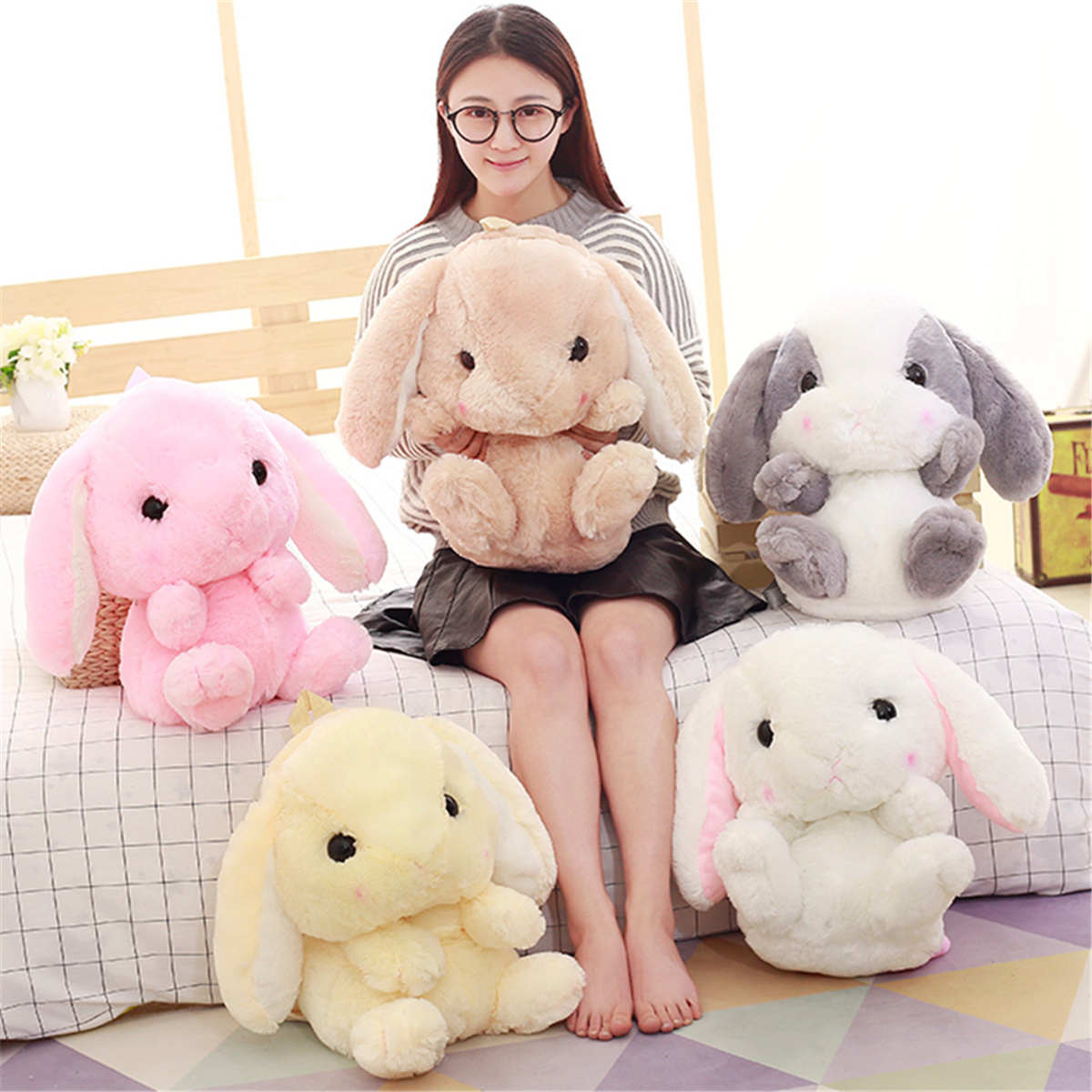 Kawaii bunny online backpack