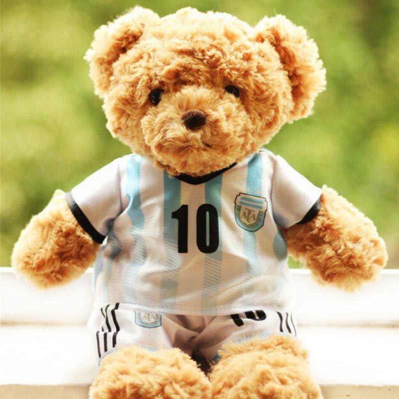 Football Player Messi Neymar Teddy Bear Plush Toy Toy Triver