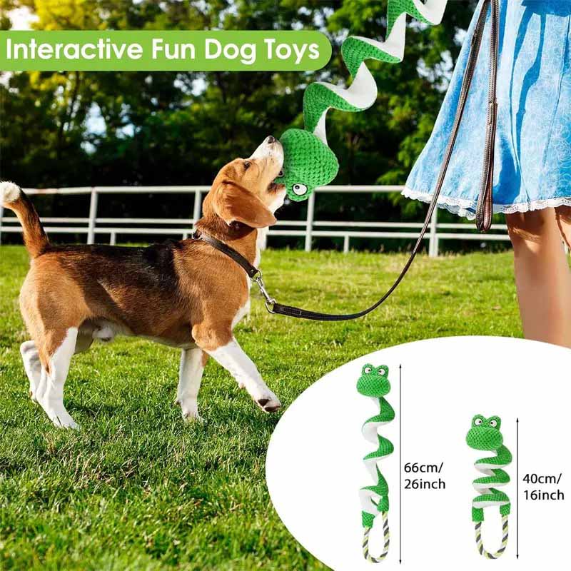 Frog Interactive Dog Chew Toys
