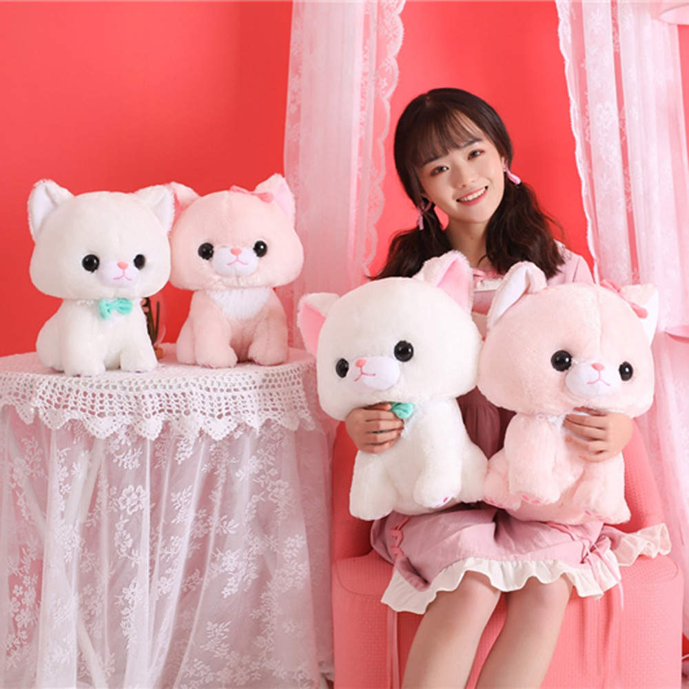 Cute Cat Plush Toy Stuffed Animal Doll toy triver