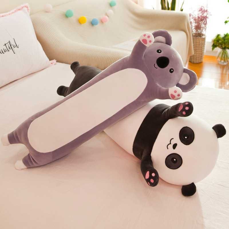 Kawaii Koala Bear Panda Plush Toy Long Pillow Cushion toy triver
