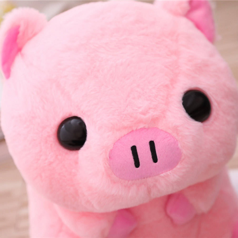 Kawaii Pink Pig Plush Toy toy triver