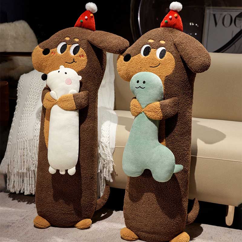 Long Dachshund Dog Plush Pillow