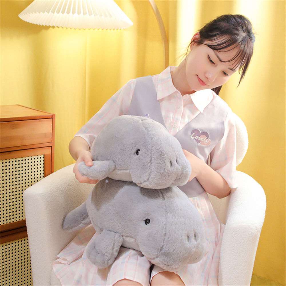 Cute Manatee Dugong Sea Cow Plush Toy toy triver