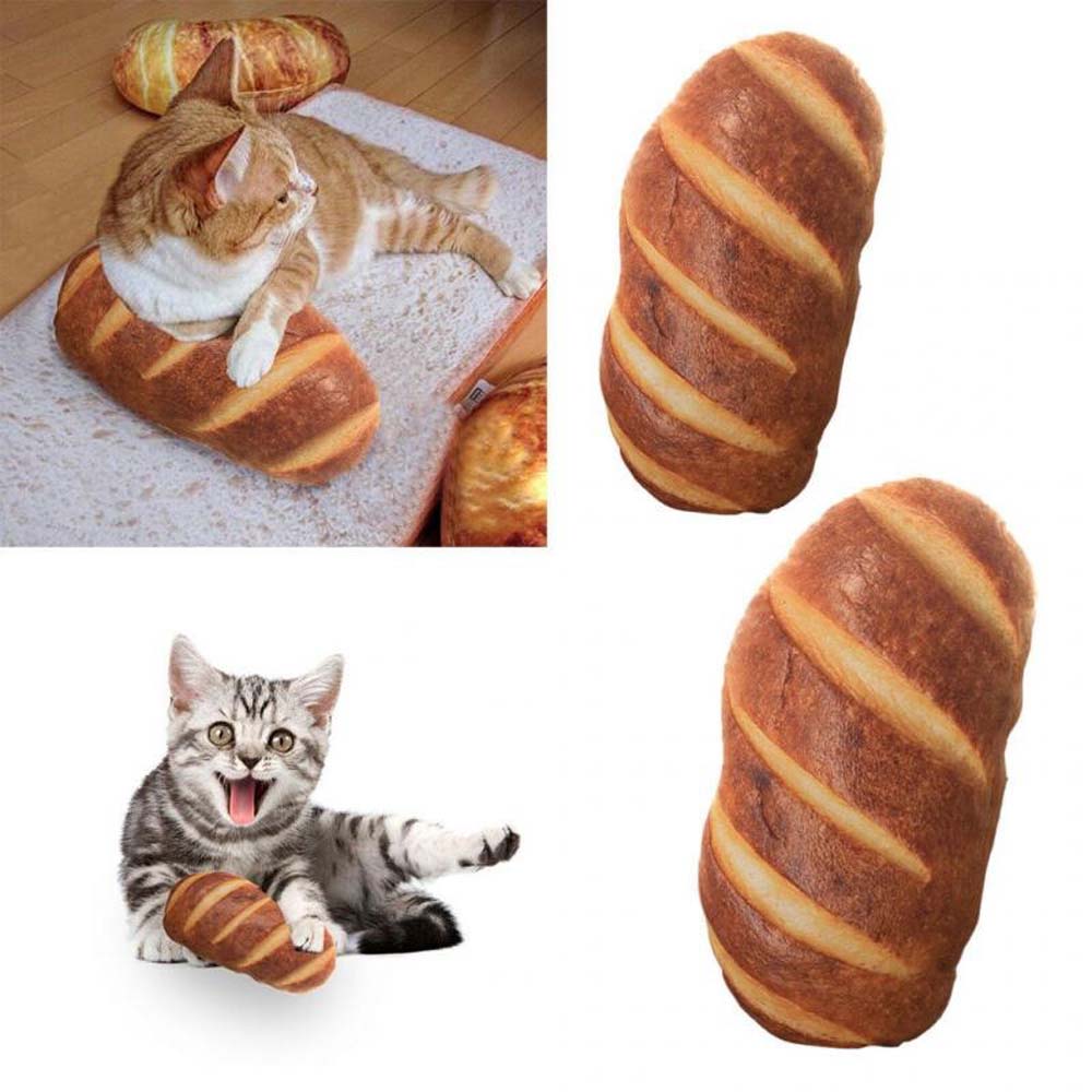 Kawaii A loaf of Bread Baguette Body Pillow Plush Toys Stuffed Doll toy triver