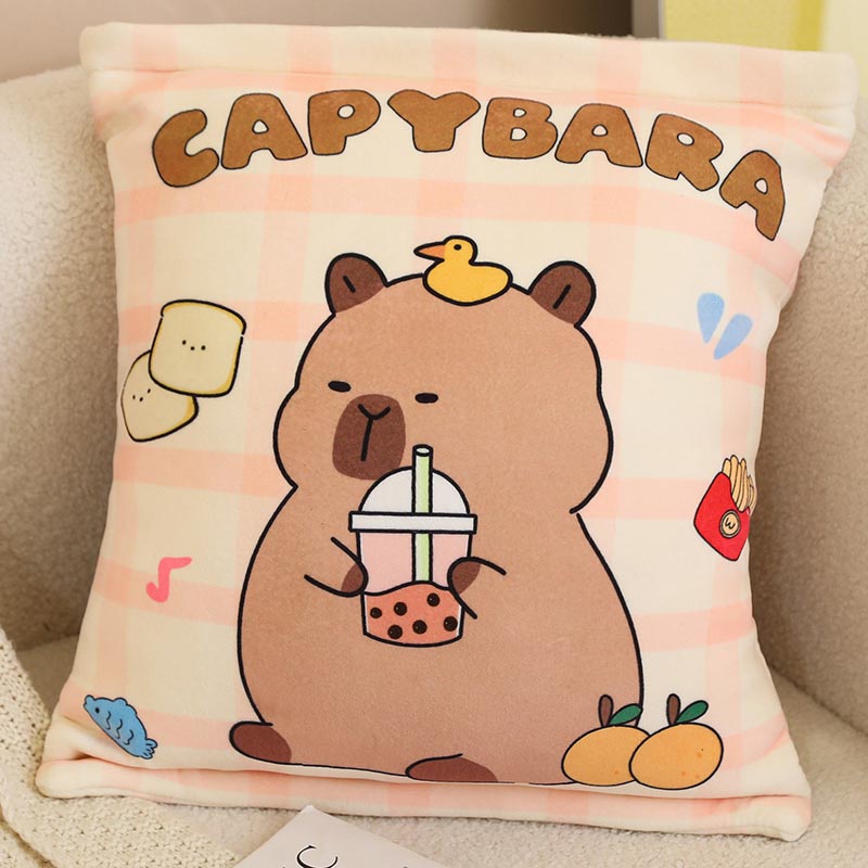 A Bag of Cute Capybara Plush Toy toy triver