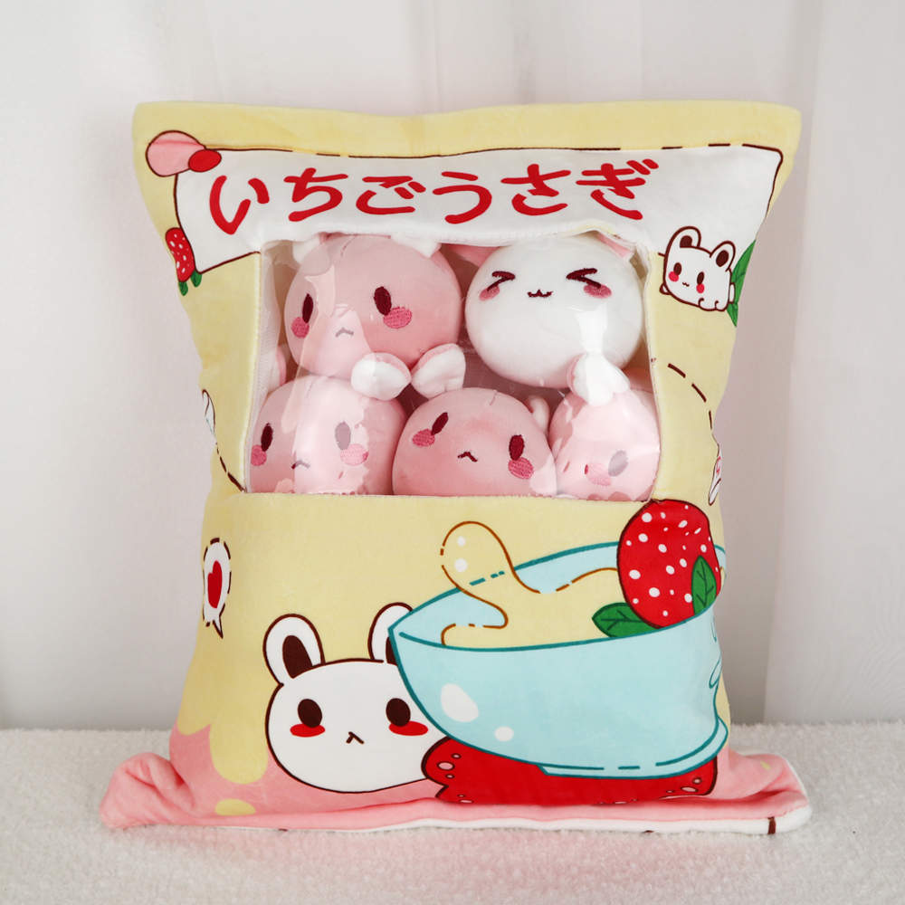 A Bag of Kawaii Hotpot Bunny Rabbit Plush Toy toy triver