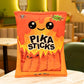 A Bag of Snack Donuts Rice Crackers Pica Sticks Plush Toy toy triver