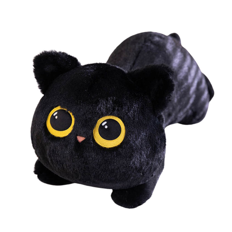 Adorable Black Cat Plush Toy toy triver