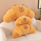 Adorable Croissant Capyabra Plush Toy Pillows toy triver