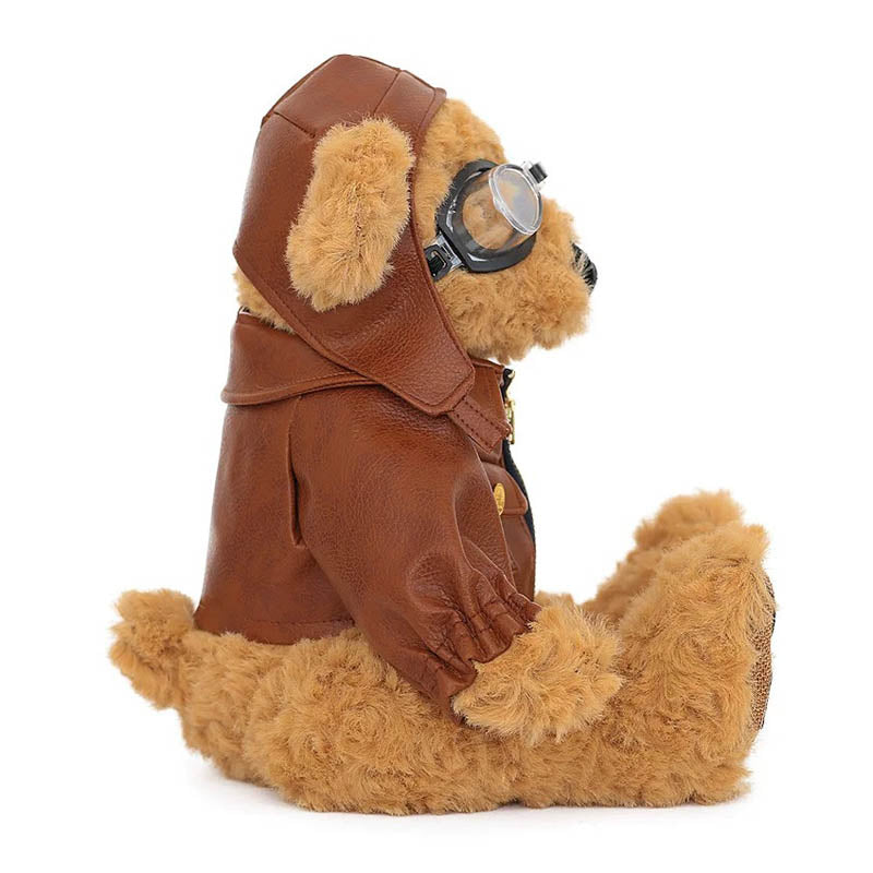 Air Force Fighter Pilot Teddy Bear Plush Toy toy triver