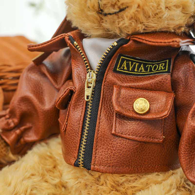 Air Force Fighter Pilot Teddy Bear Plush Toy toy triver