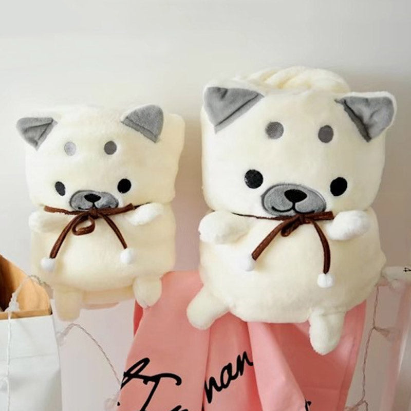 Akita Dog Air Conditioning Plush Blanket Toy Triver