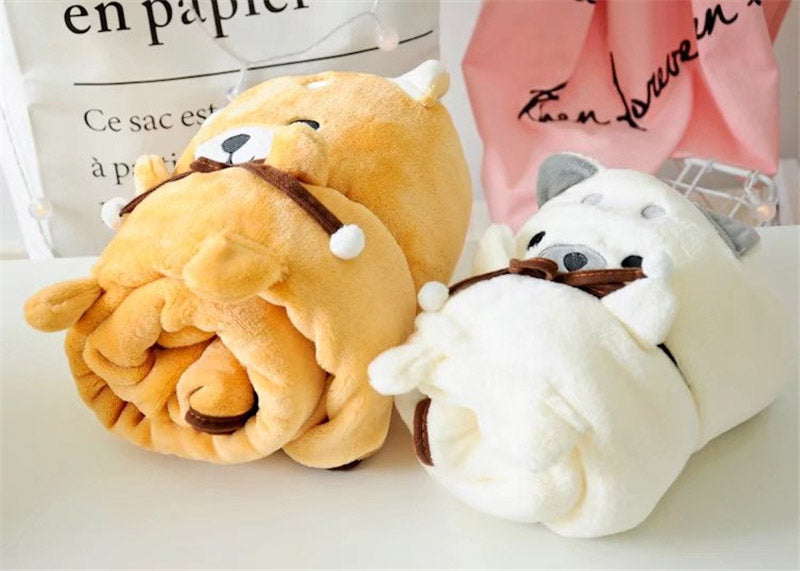 Akita Dog Air Conditioning Plush Blanket Toy Triver