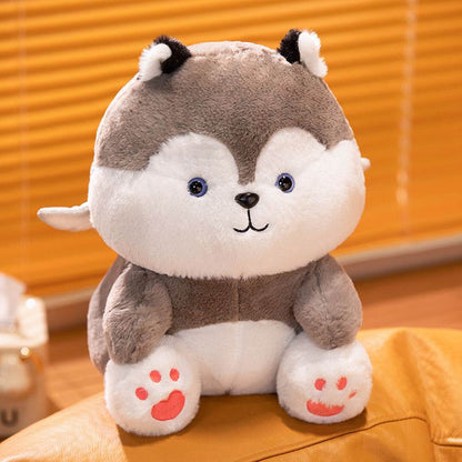 Angel Husky Dog Stuffed Animal Plush