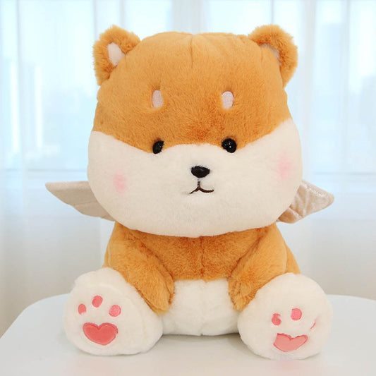 Kawaii Angel Husky Shiba Inu Stuffed Animal Plush toy triver