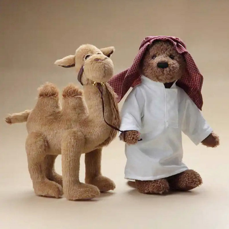 Arabian Camel & Joint Teddy Bear Plush Toy toy triver