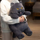 Black Cat Stuffed Animal Plush toy triver