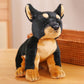 Black Dog Dobermann Stuffed Animal Plush Toy toy triver