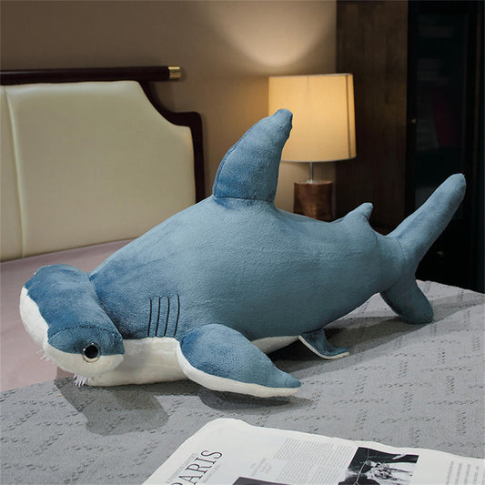 Blue Hammerhead Shark Plush Toy Toy Triver