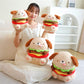Kawaii Burger Dog Stuffed Animal Plush toy triver