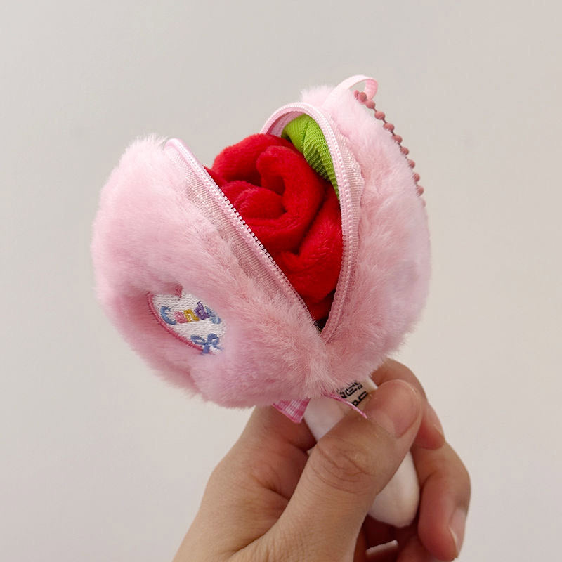 Candy Rose Flower Bouquet Plush Toy toy triver