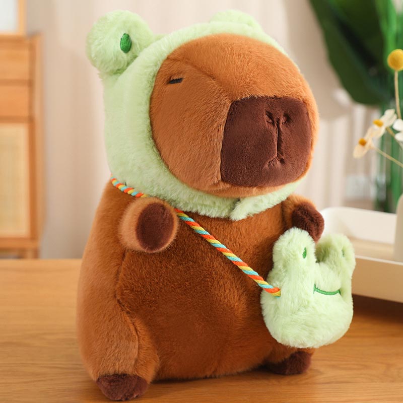 Capybara Plush Toy Cosplay Frog Bunny Dinosaur Dog toy triver