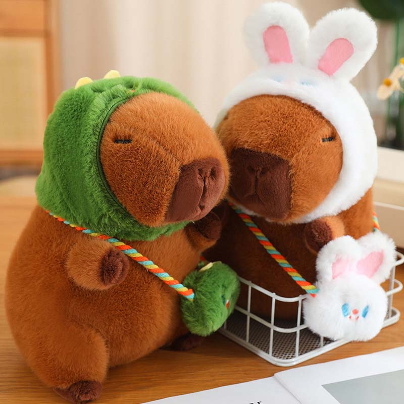 Capybara Plush Toy Cosplay Frog Bunny Dinosaur Dog toy triver