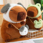 Capybara Plush Toy Cosplay Frog Bunny Dinosaur Dog toy triver