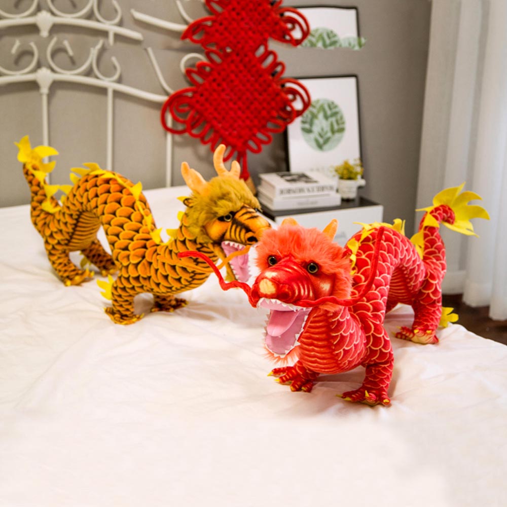 Giant Chinese Dragon Plush Toys Stuffed Animals Doll toy triver