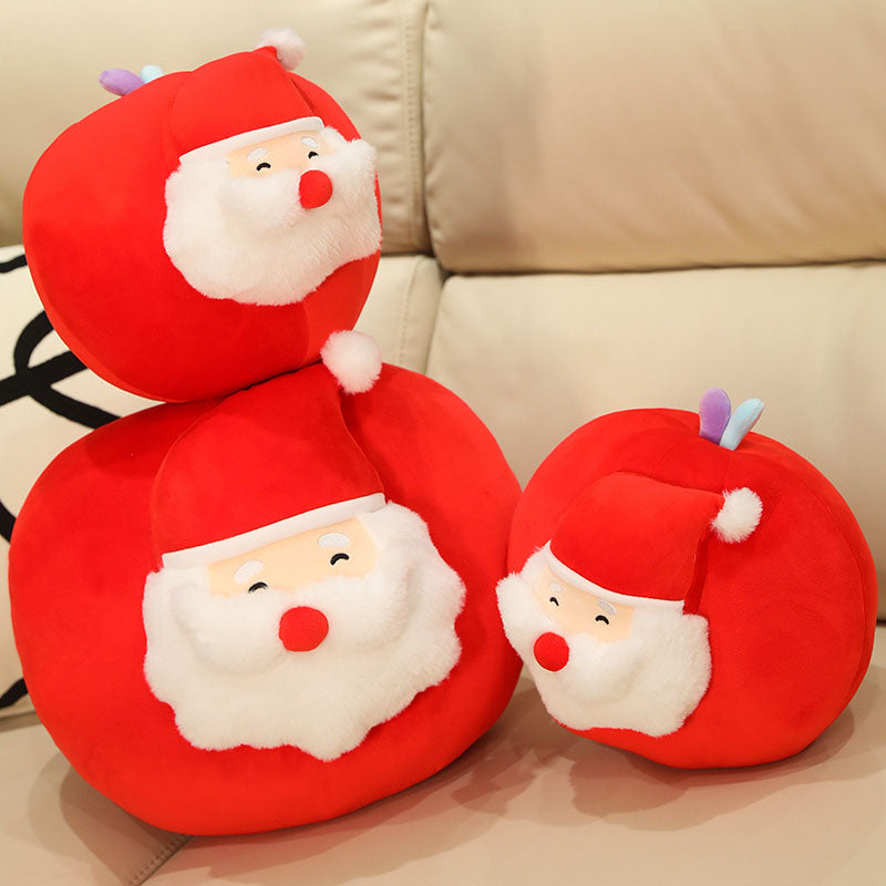 Christmas Apple Santa Claus Plush Toy toy triver