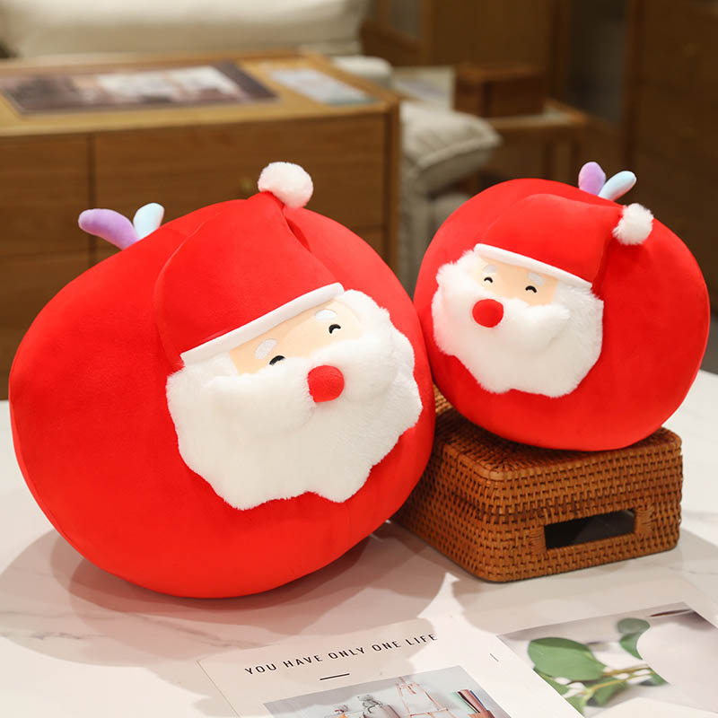 Christmas Apple Santa Claus Plush Toy toy triver