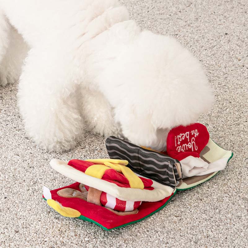 Christmas Nosework Playbook Dog Toys toy triver