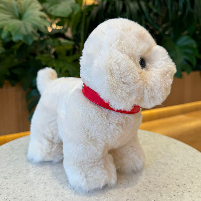 Cute Bichon Frise Stuffed Animal Plush toy triver