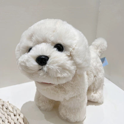 Cute Bichon Frise Stuffed Animal Plush toy triver