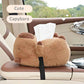 Funny Capybara Car Tissue Holder Plush Toy toy triver