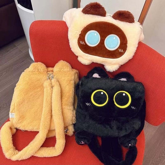 Kawaii Cat Backpack Plush Bag (Copy) Toy Triver