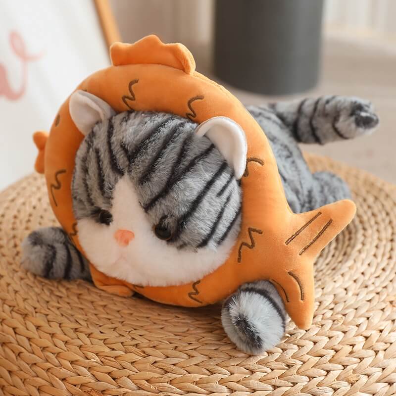 Cute Cat Plush Toy - Fluffy & Huggable toy triver