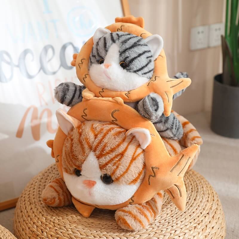 Cute Cat Plush Toy - Fluffy & Huggable toy triver