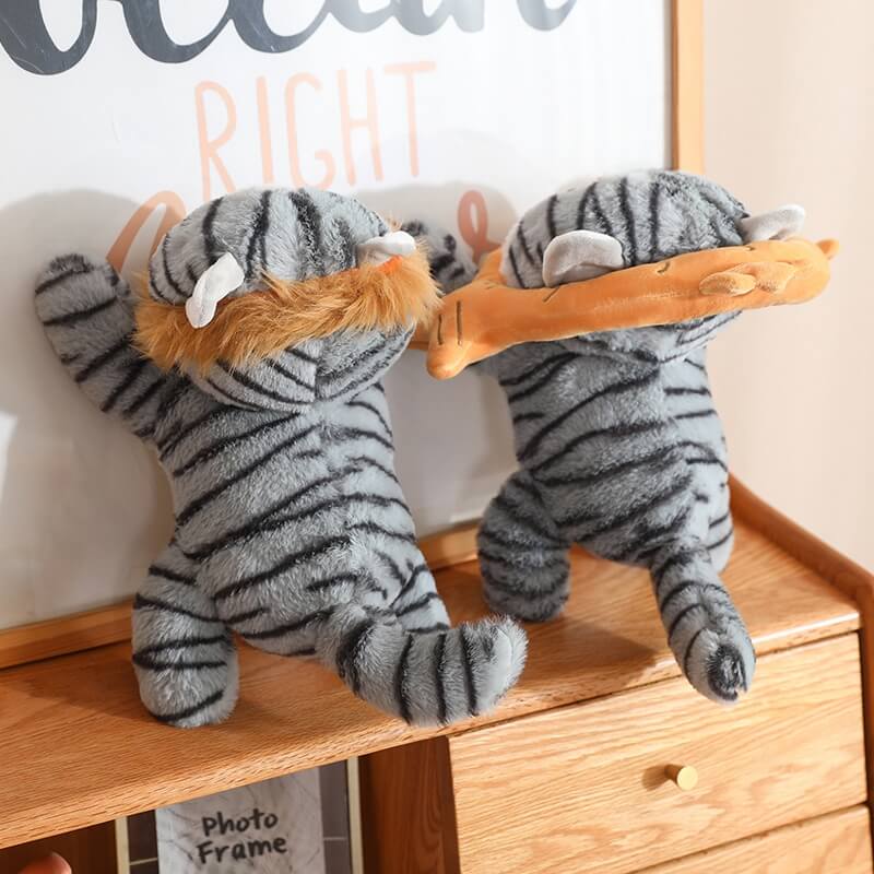 Cute Cat Plush Toy - Fluffy & Huggable toy triver