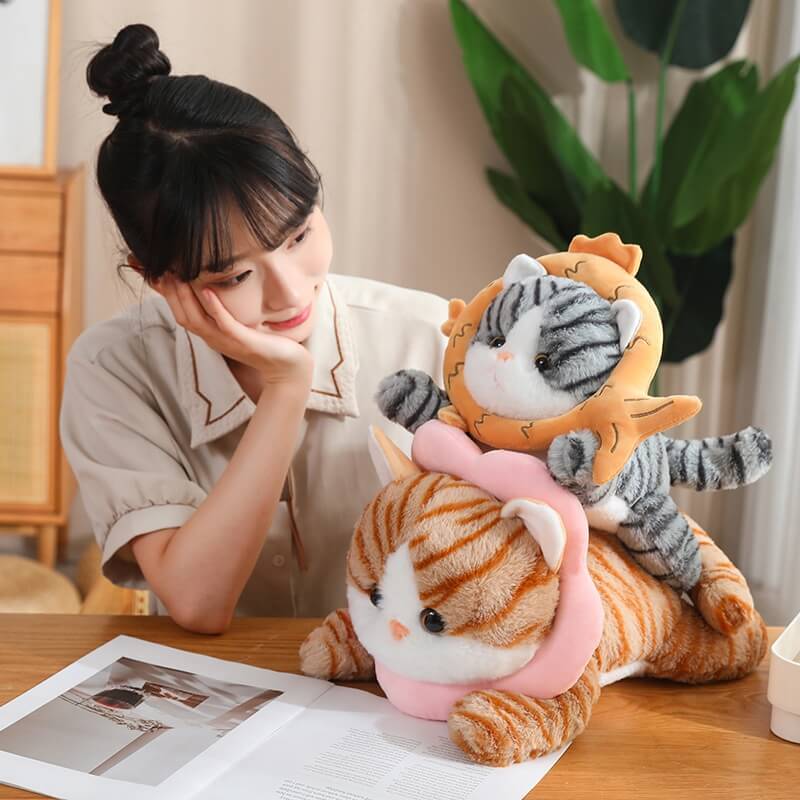 Cute Cat Plush Toy - Fluffy & Huggable toy triver