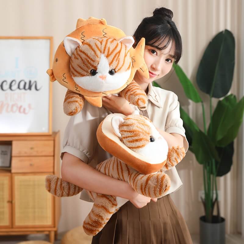 Cute Cat Plush Toy - Fluffy & Huggable toy triver