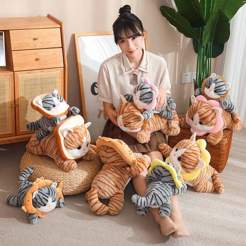 Cute Cat Plush Toy - Fluffy & Huggable toy triver