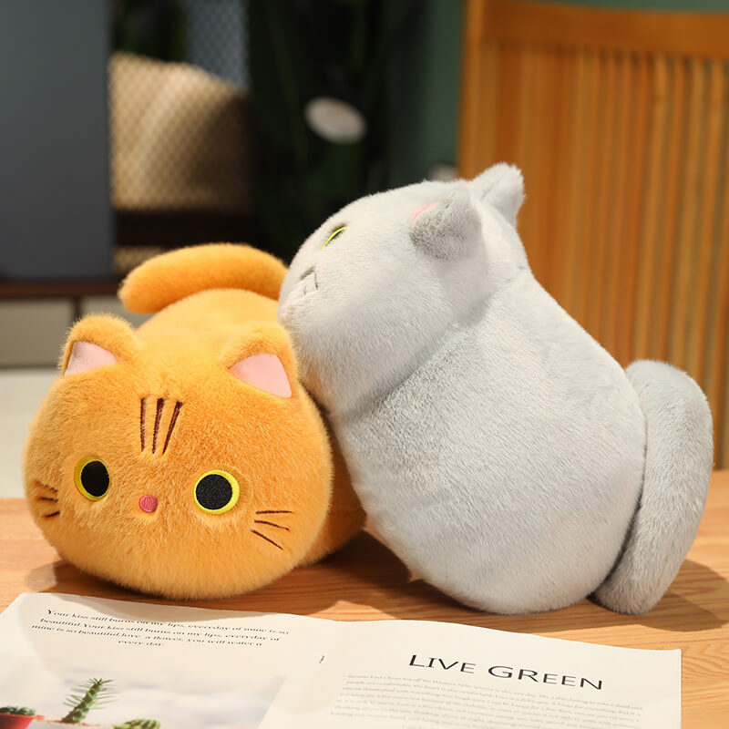 Cute Cat Stuffed Animal Soft Plush Pillow toy triver