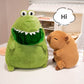 Cute Crocodile with Capybara Plush Toy toy triver