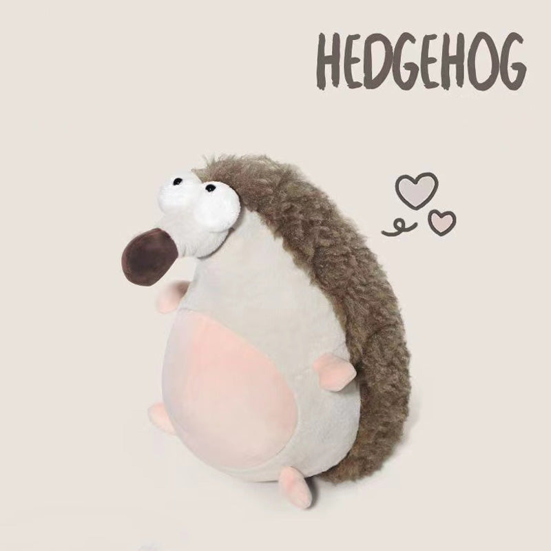 Cute Hedgehog Plush with Big Eyes