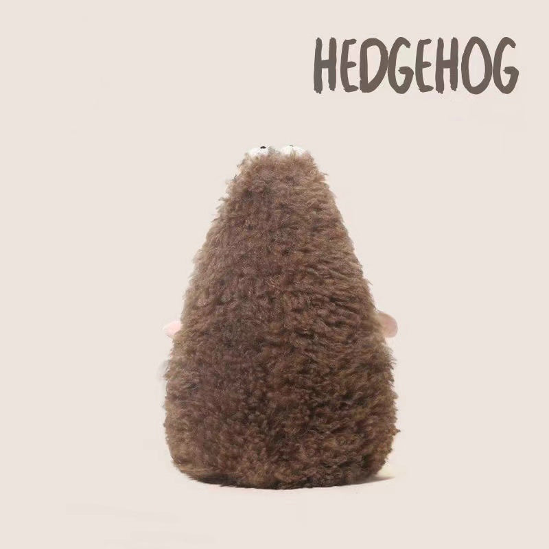 Cute Hedgehog Plush with Big Eyes