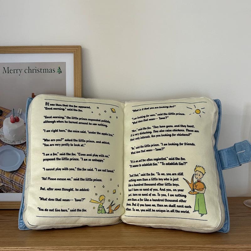 Cute Little Prince Book Pillow toy triver